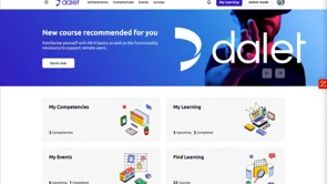 screenshot of My Learning Hub